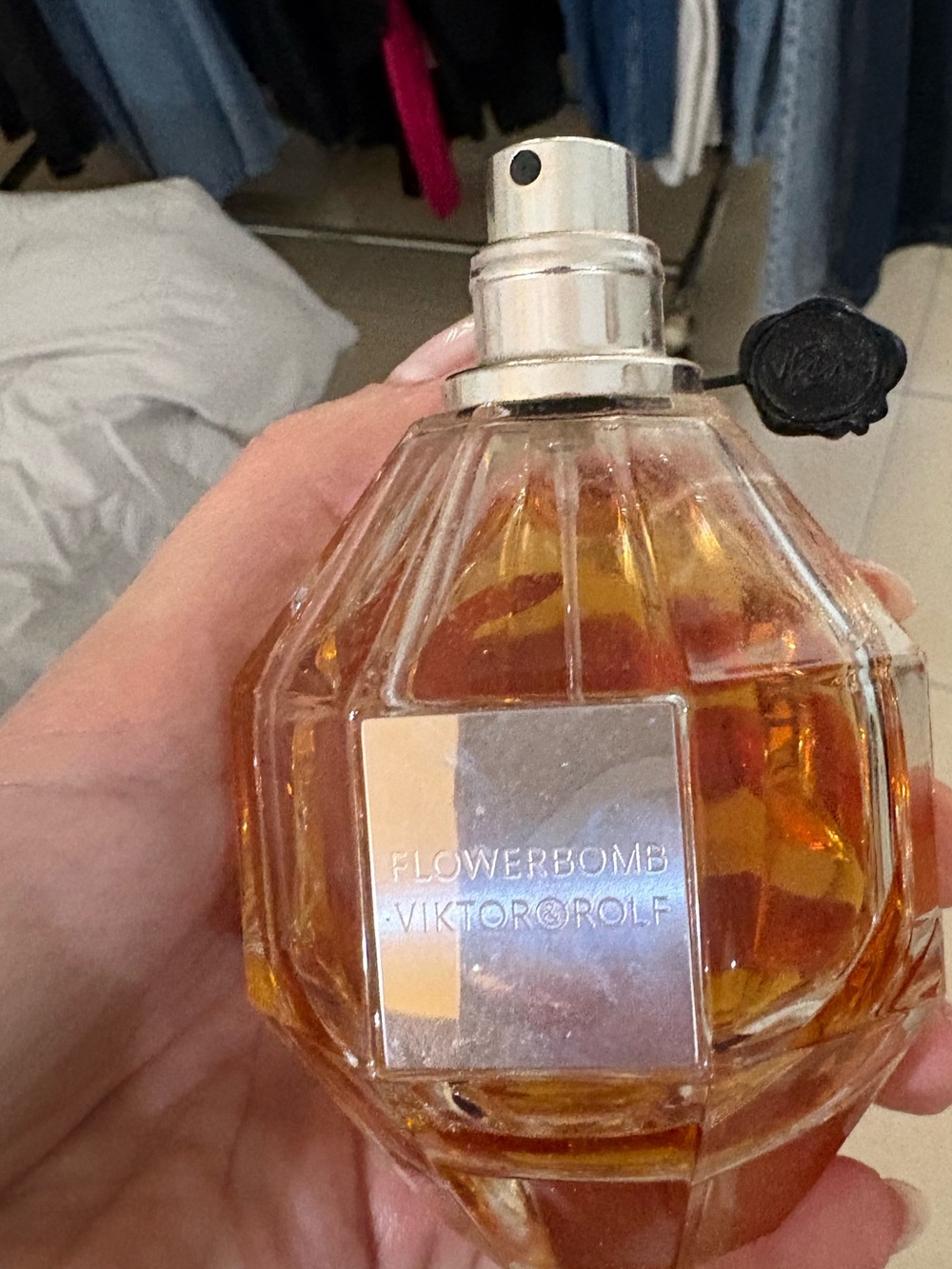 Viktor & Rolf Flowerbomb Perfume - Amber Gold Bottle